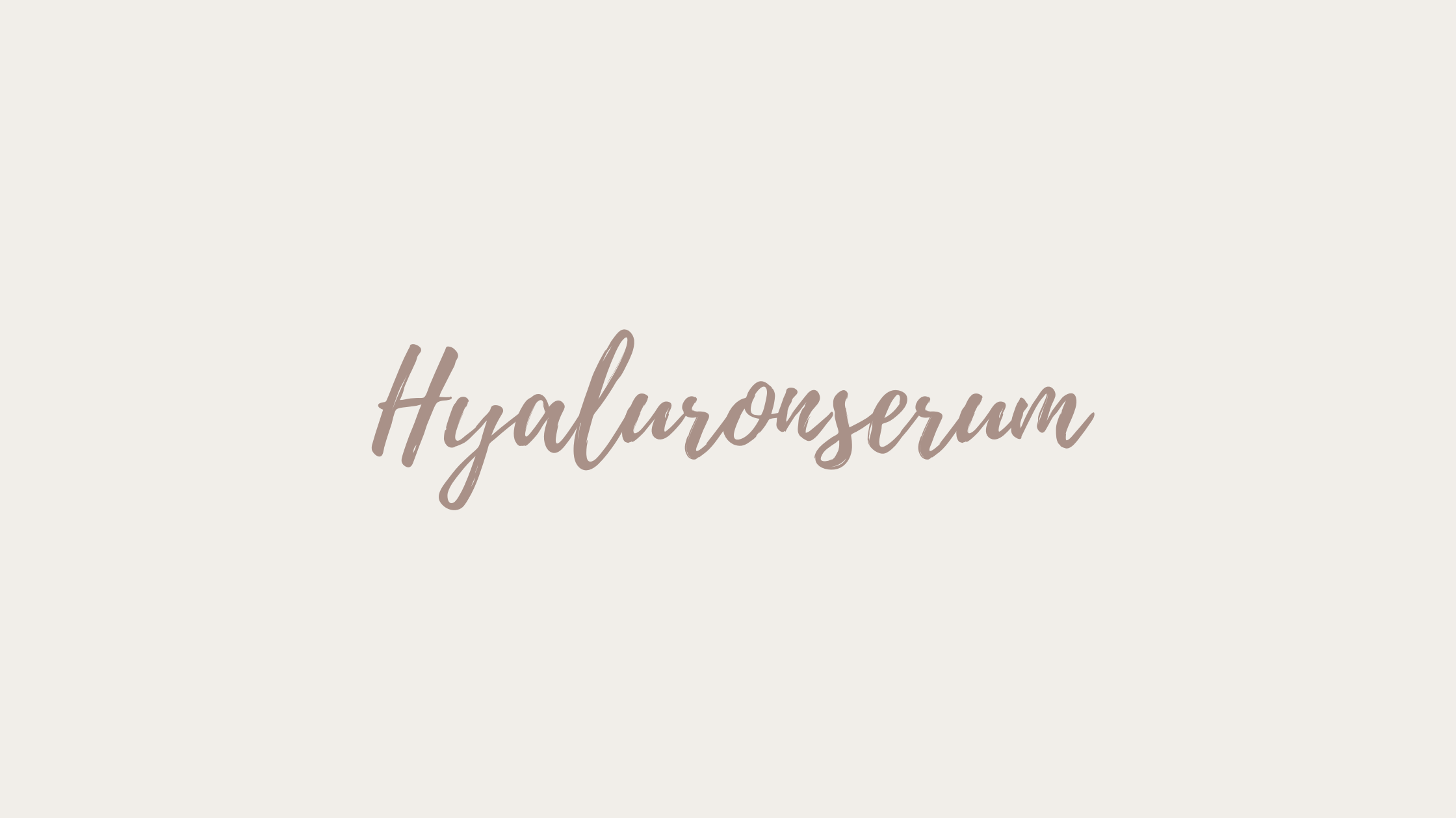 Hyaluronserum