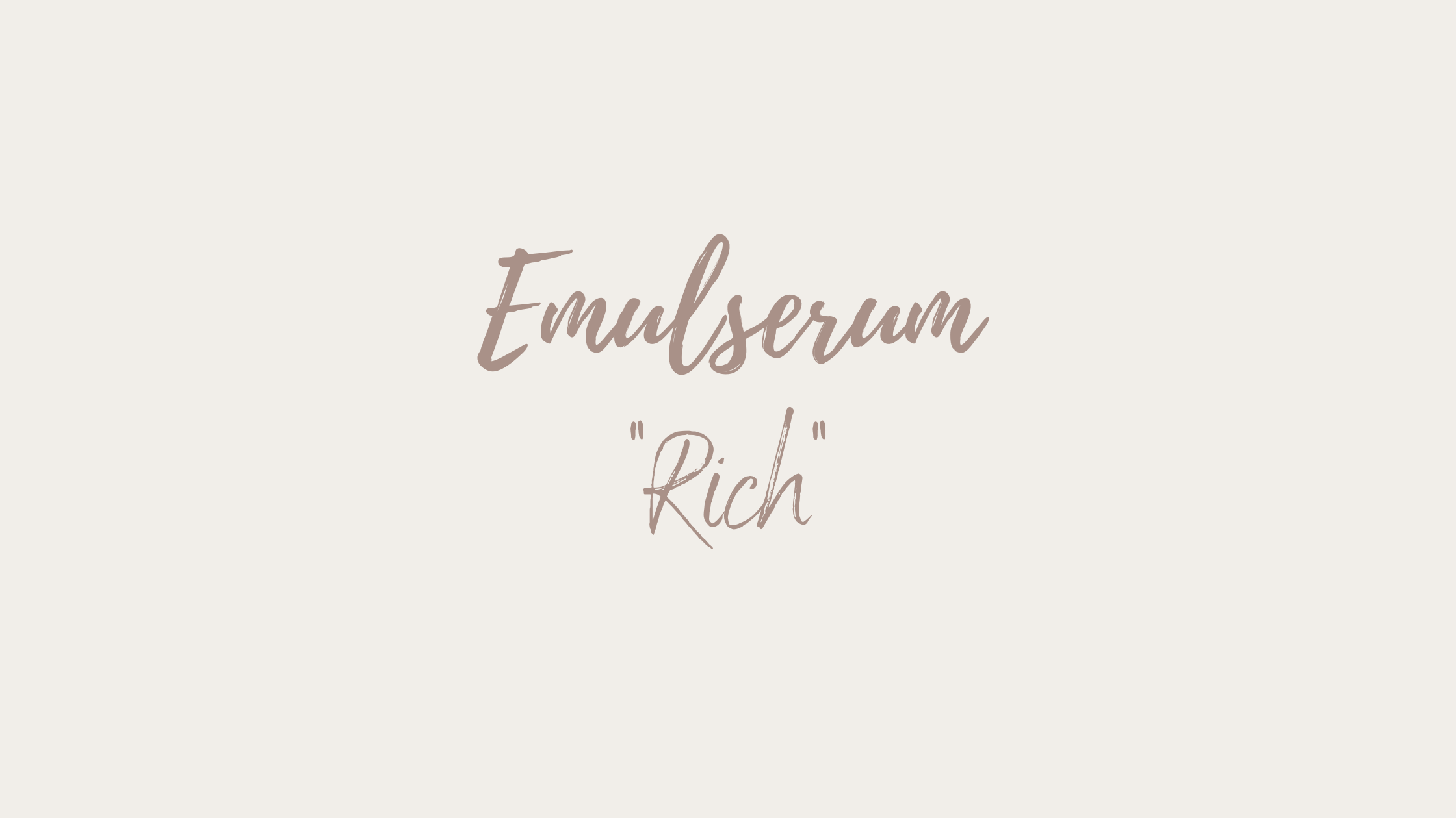 Emulserum 