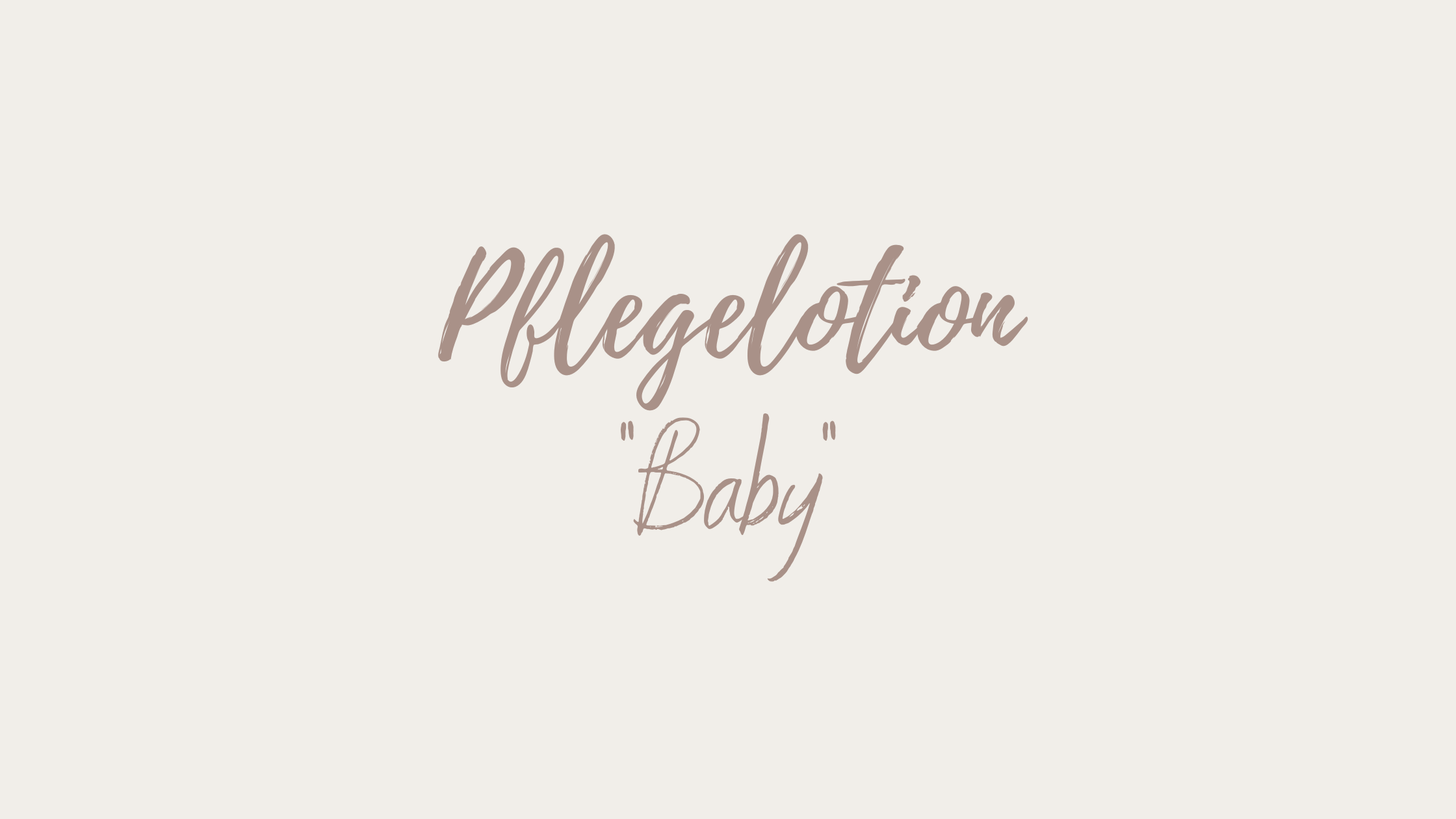Pflegelotion 