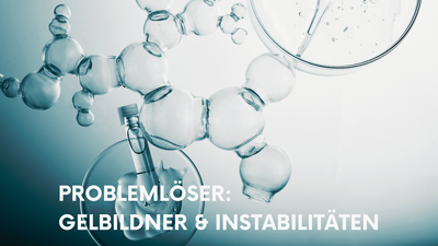 INNOMETICS Problemlöser: Gelbildner & Instabilitäten