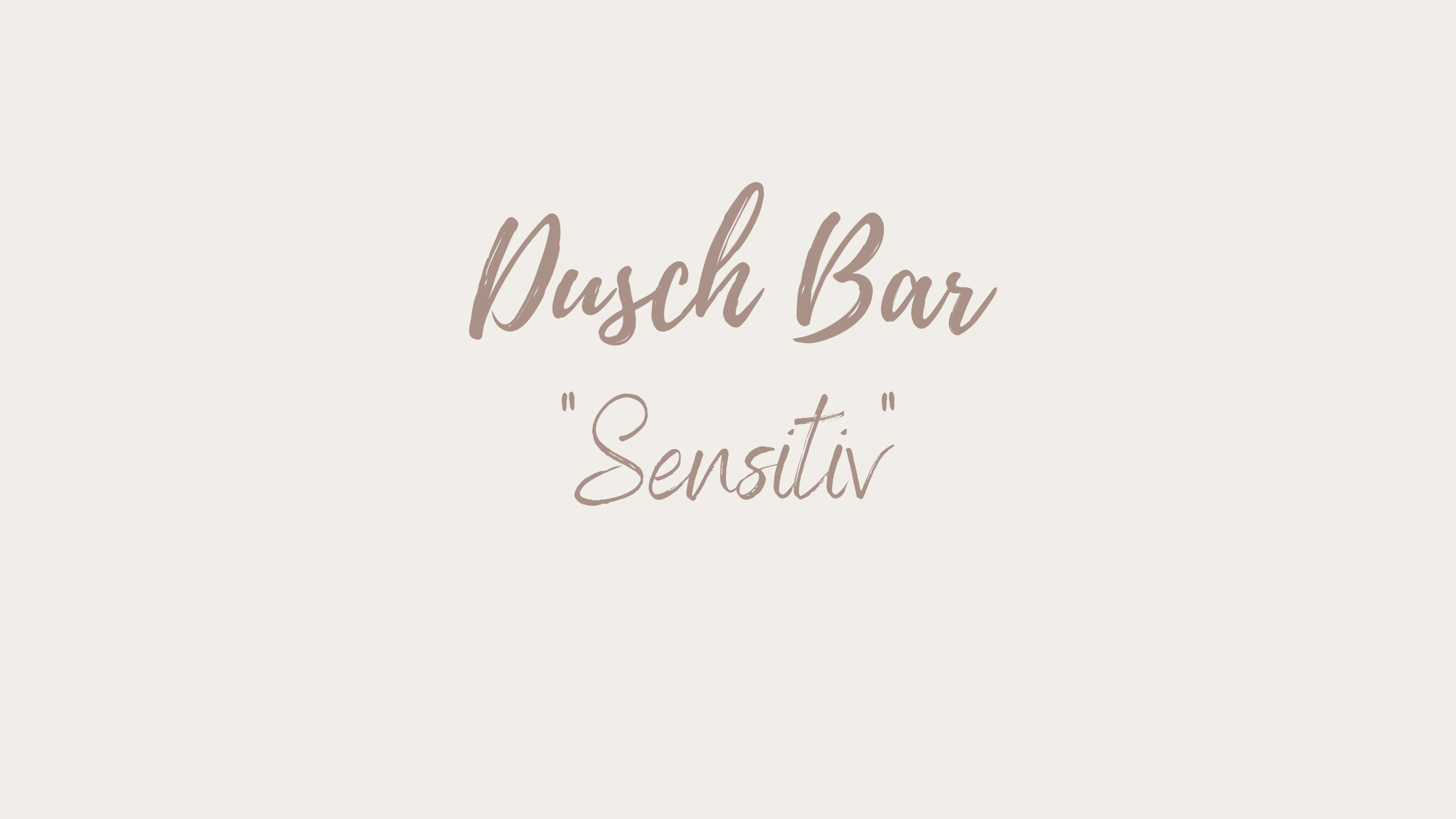 Dusch Bar 