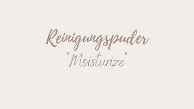 Reinigungspuder "Moisturize"