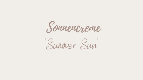 Sonnencreme 