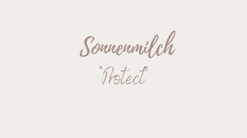 Sonnenmilch